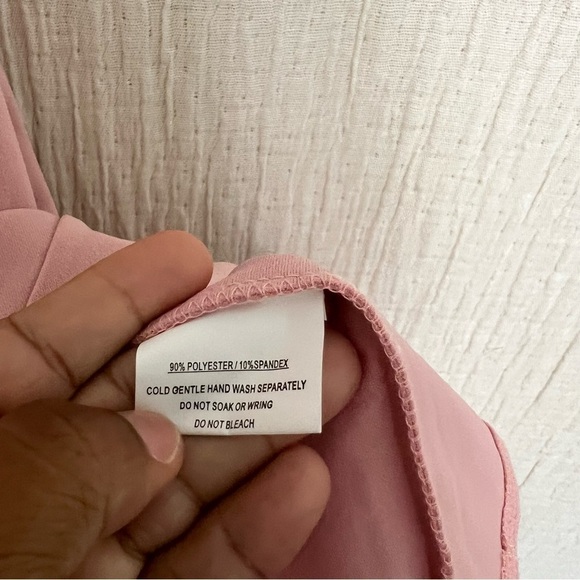 Selfie Leslie Blush Ruffle Sleeve Dress size XS - Picture 10 of 10